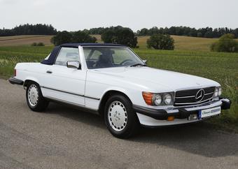 Mercedes-Benz SL 560 - weiß