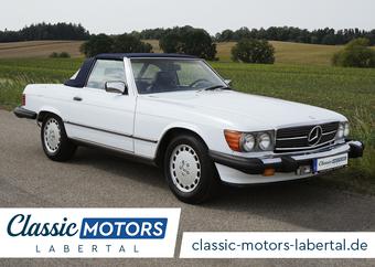 Mercedes-Benz SL 560 - weiß metallic